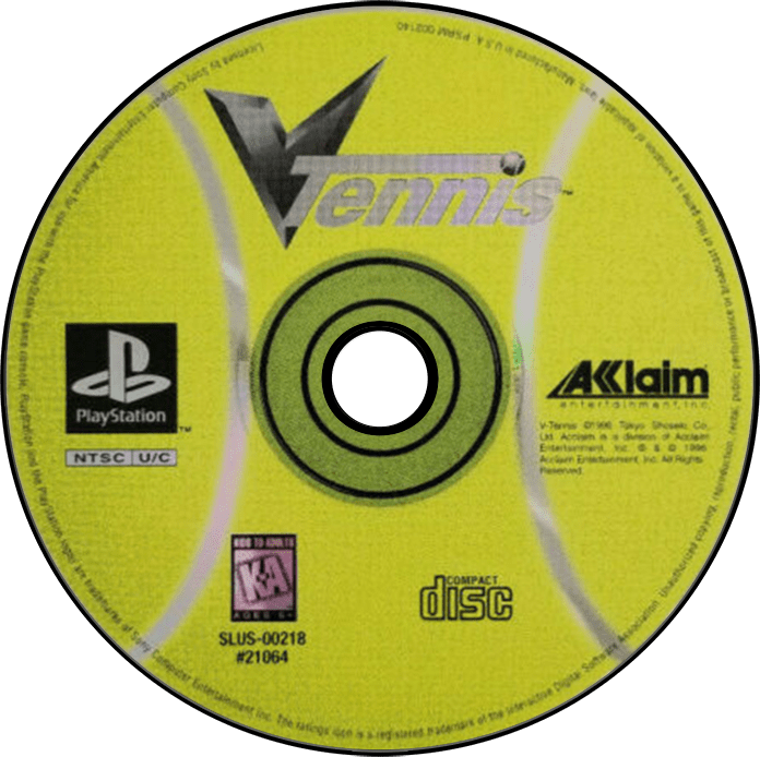 V-Tennis [Long Box] screenshot 3 for Playstation